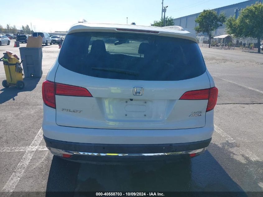 5FNYF6H01HB053442 2017 Honda Pilot Elite