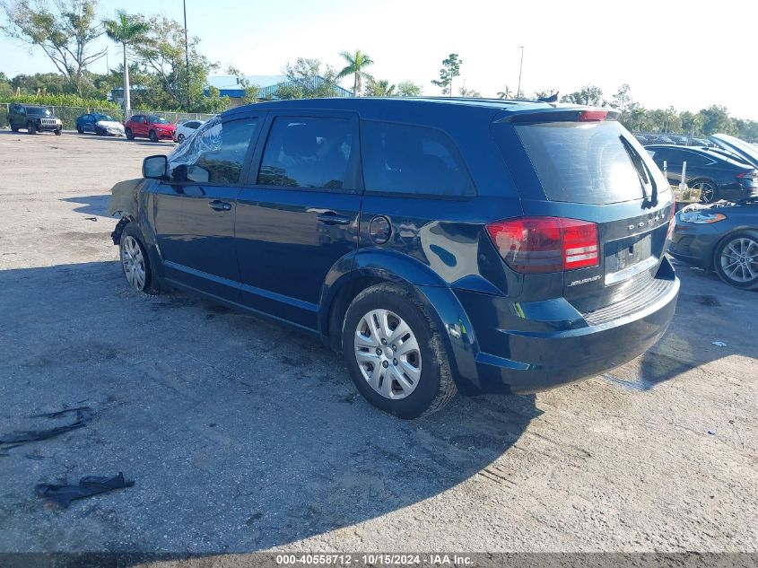 2015 Dodge Journey American Value Pkg VIN: 3C4PDCAB8FT608574 Lot: 40558712