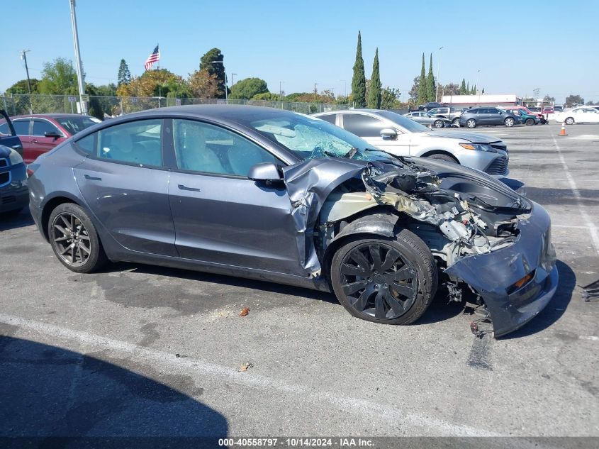 2022 Tesla Model 3 Rear-Wheel Drive VIN: 5YJ3E1EA8NF357943 Lot: 40558797