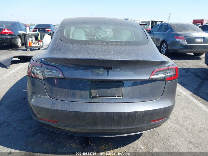 2022 Tesla Model 3 Rear-Wheel Drive VIN: 5YJ3E1EA8NF357943 Lot: 40558797