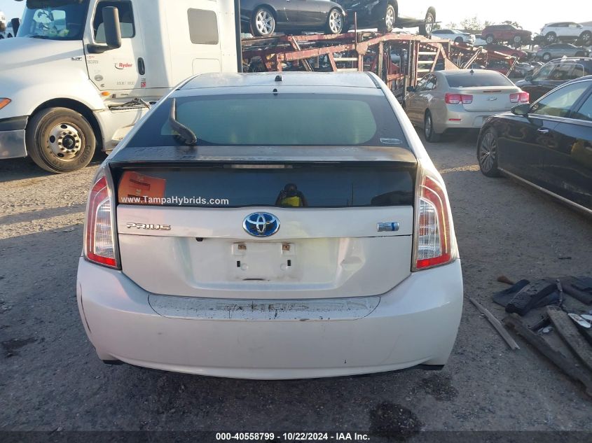 2013 Toyota Prius Two VIN: JTDKN3DU8D1690136 Lot: 40558799