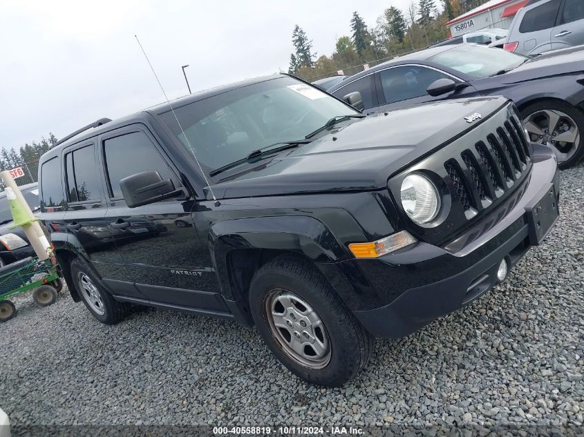 1C4NJPBB2GD788454 2016 Jeep Patriot Sport