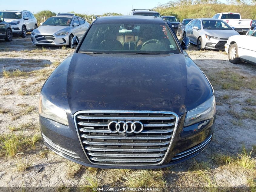 2013 Audi A8 L 4.0T VIN: WAUR2AFD1DN015081 Lot: 40558838