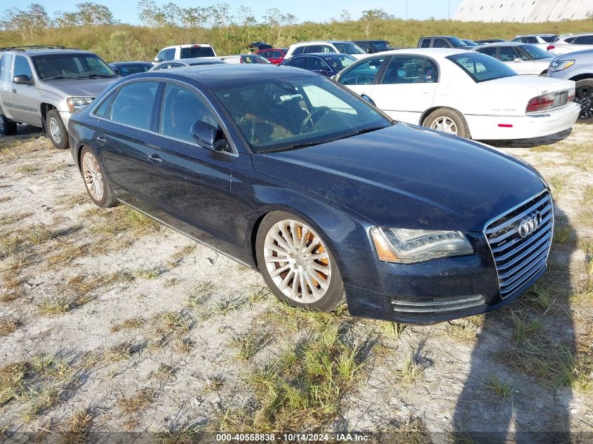 2013 Audi A8 L 4.0T VIN: WAUR2AFD1DN015081 Lot: 40558838