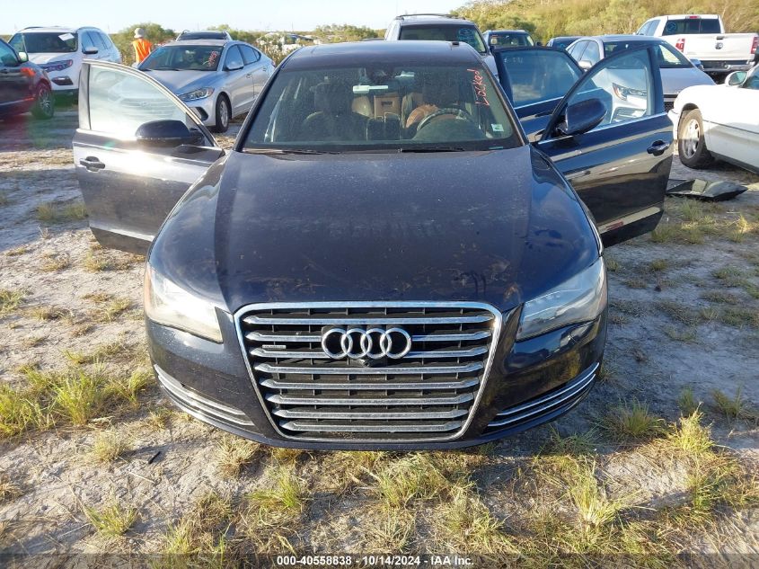 2013 Audi A8 L 4.0T VIN: WAUR2AFD1DN015081 Lot: 40558838