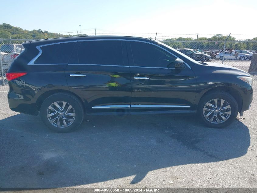 2013 Infiniti Jx35 VIN: 5N1AL0MN7DC343874 Lot: 40558858