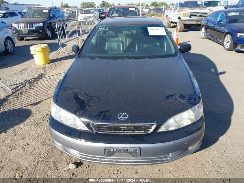 1997 Lexus Es 300 VIN: JT8BF22G3V0003901 Lot: 40558863