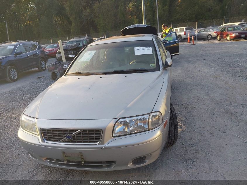 2004 Volvo S80 2.5T VIN: YV1TS59H741363838 Lot: 40558866