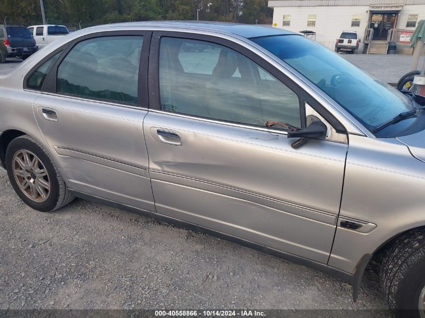 2004 Volvo S80 2.5T VIN: YV1TS59H741363838 Lot: 40558866