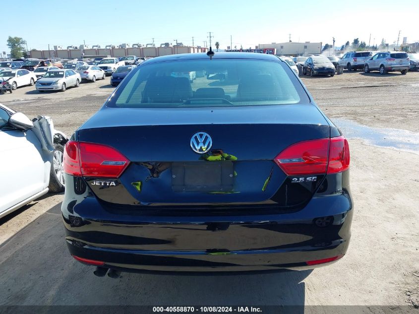 2013 Volkswagen Jetta 2.5L Se VIN: 3VWDP7AJ9DM262371 Lot: 40558870