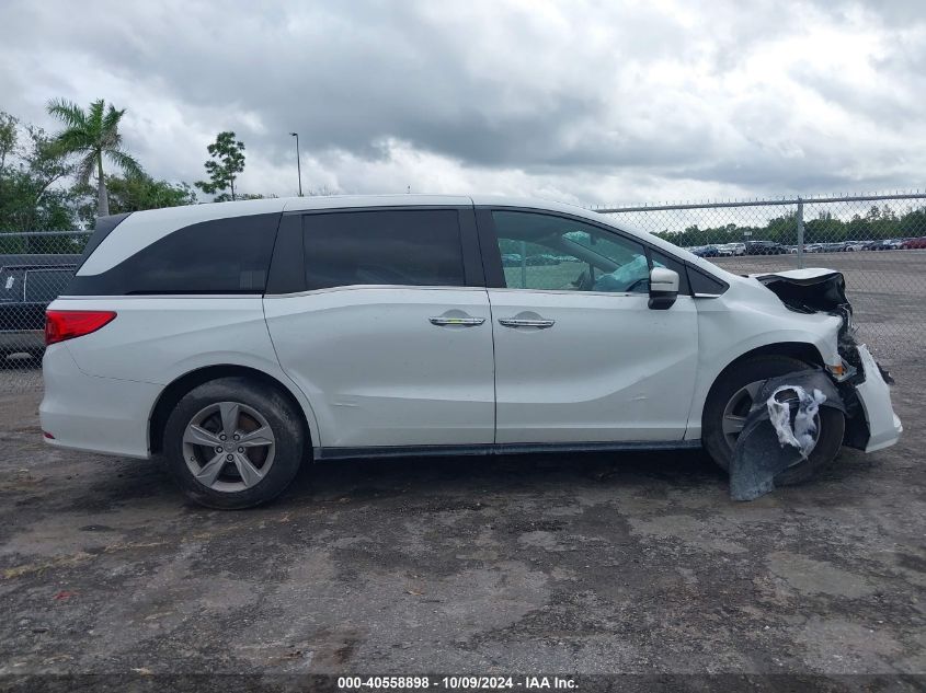 2020 Honda Odyssey Exl VIN: 5FNRL6H72LB043814 Lot: 40558898