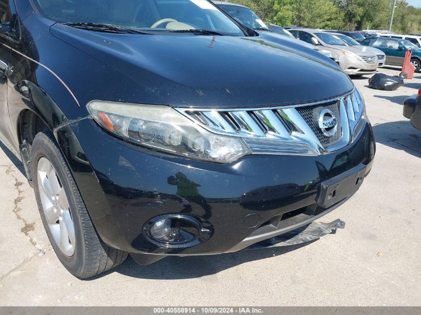 2009 Nissan Murano Sl VIN: JN8AZ18U39W012049 Lot: 40558914