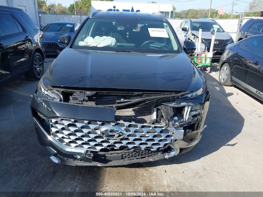 2021 Hyundai Santa Fe Sel VIN: 5NMS6DAJ3MH339086 Lot: 40558921