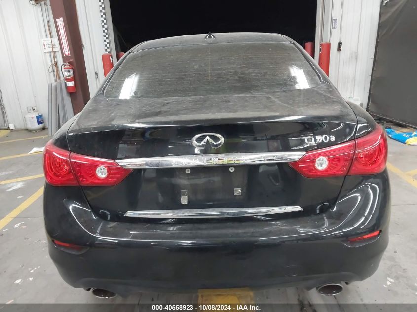 2014 Infiniti Q50 VIN: JN1BV7AP9EM673502 Lot: 40558923