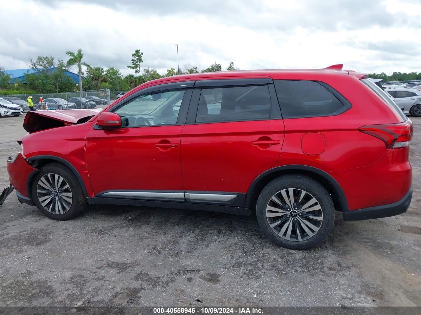 2020 Mitsubishi Outlander Se/Sel/Le VIN: JA4AD3A30LZ015840 Lot: 40558945