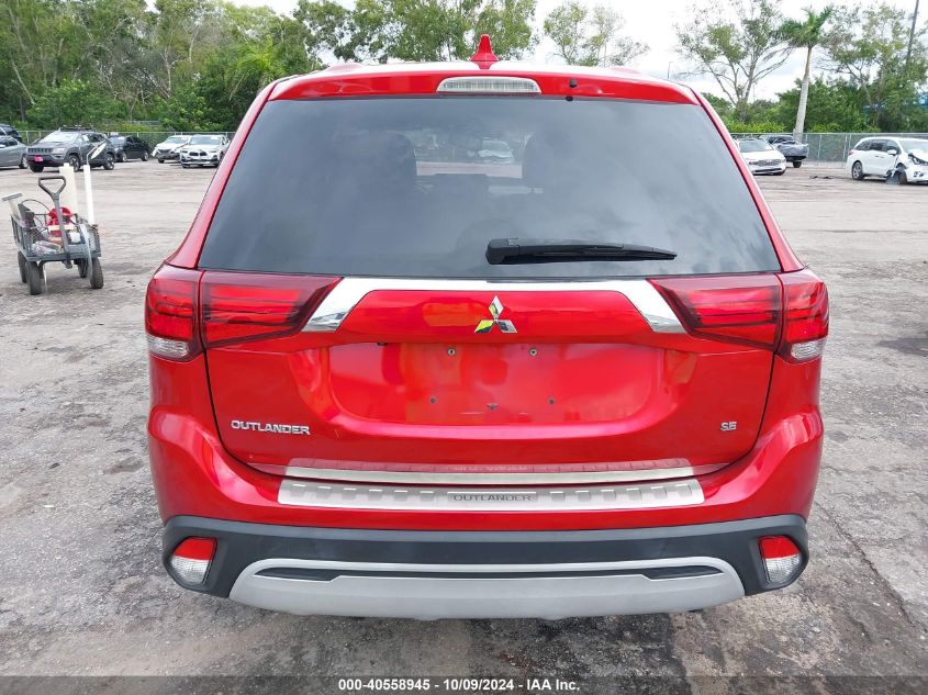 2020 Mitsubishi Outlander Se/Sel/Le VIN: JA4AD3A30LZ015840 Lot: 40558945