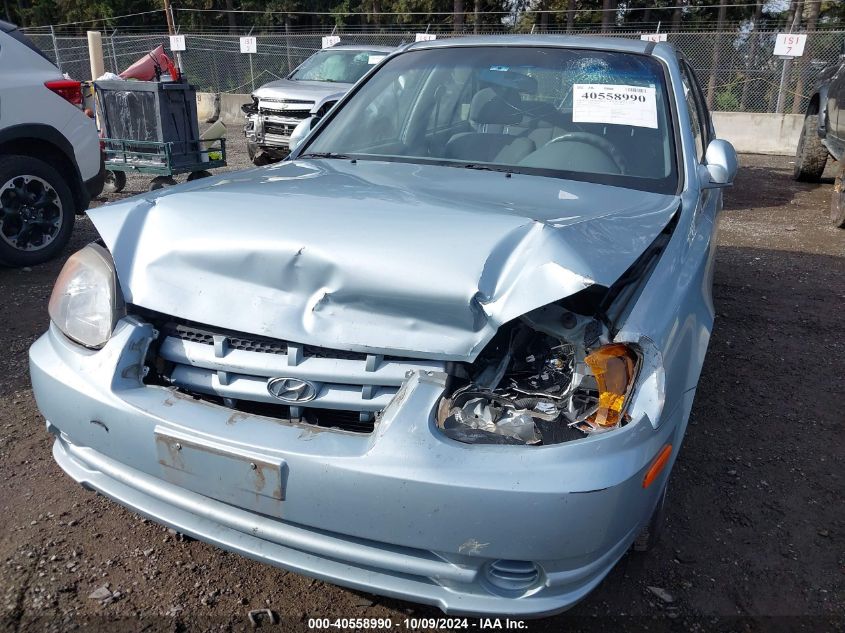 KMHCF35G65U613996 2005 Hyundai Accent L