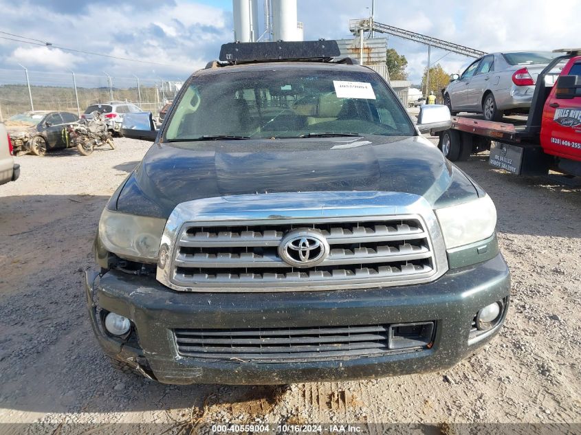 2008 Toyota Sequoia Platinum 5.7L V8 VIN: 5TDBY67A88S002543 Lot: 40559004