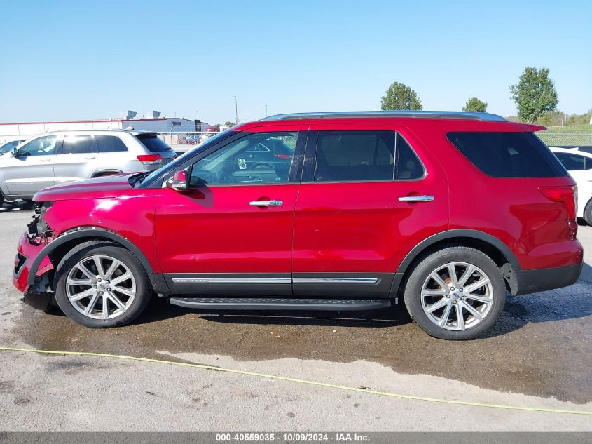 1FM5K8F83HGC68499 2017 Ford Explorer Limited