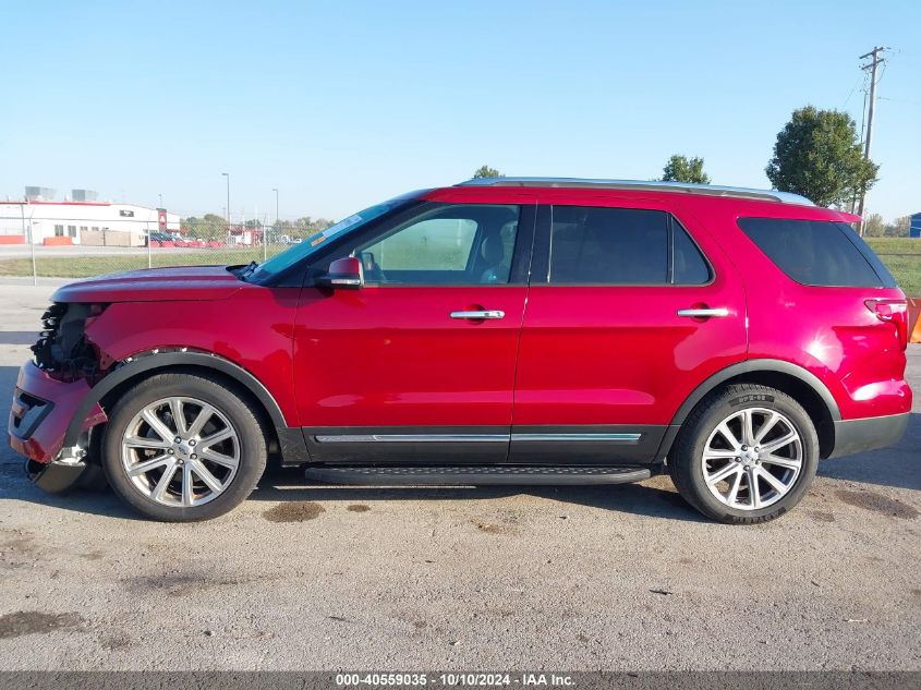 2017 Ford Explorer Limited VIN: 1FM5K8F83HGC68499 Lot: 40559035