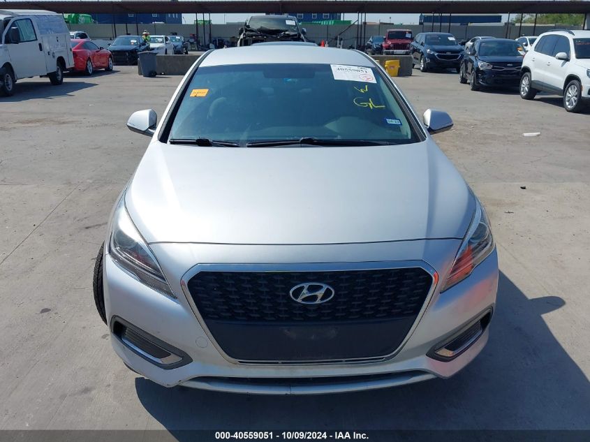 KMHE24L16HA044288 2017 Hyundai Sonata Hybrid Se