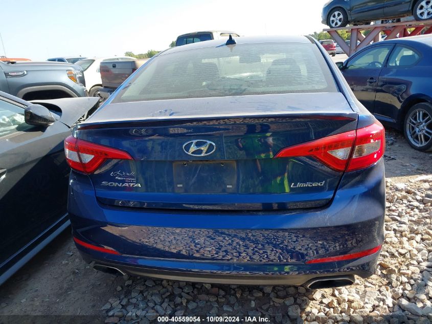 5NPE34AF8GH347001 2016 Hyundai Sonata Limited