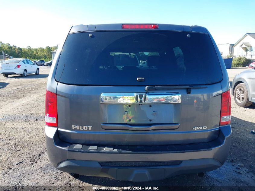 5FNYF4H28FB019176 2015 Honda Pilot Lx