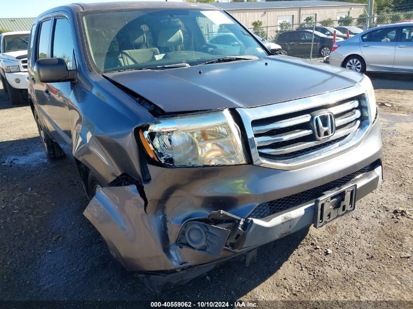 5FNYF4H28FB019176 2015 Honda Pilot Lx