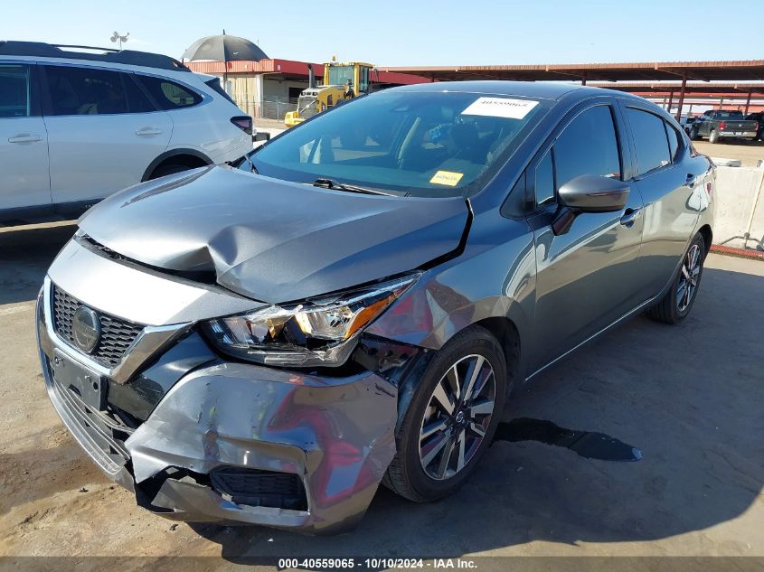 2021 Nissan Versa Sv Xtronic Cvt VIN: 3N1CN8EV2ML821520 Lot: 40559065