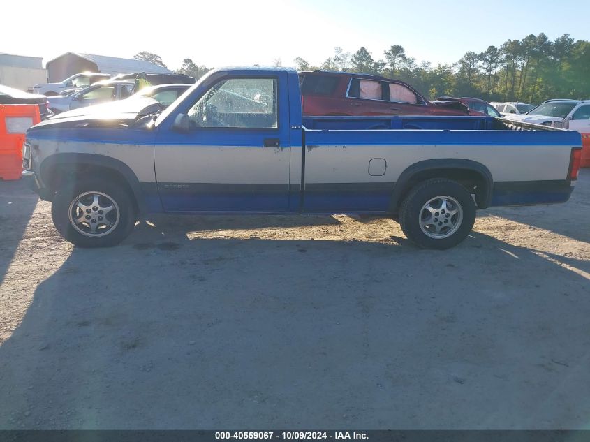 1996 Dodge Dakota VIN: 1B7FL26X7TS559992 Lot: 40559067