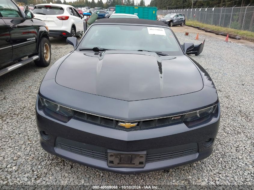 2014 Chevrolet Camaro 2Lt VIN: 2G1FC3D34E9210470 Lot: 40559068