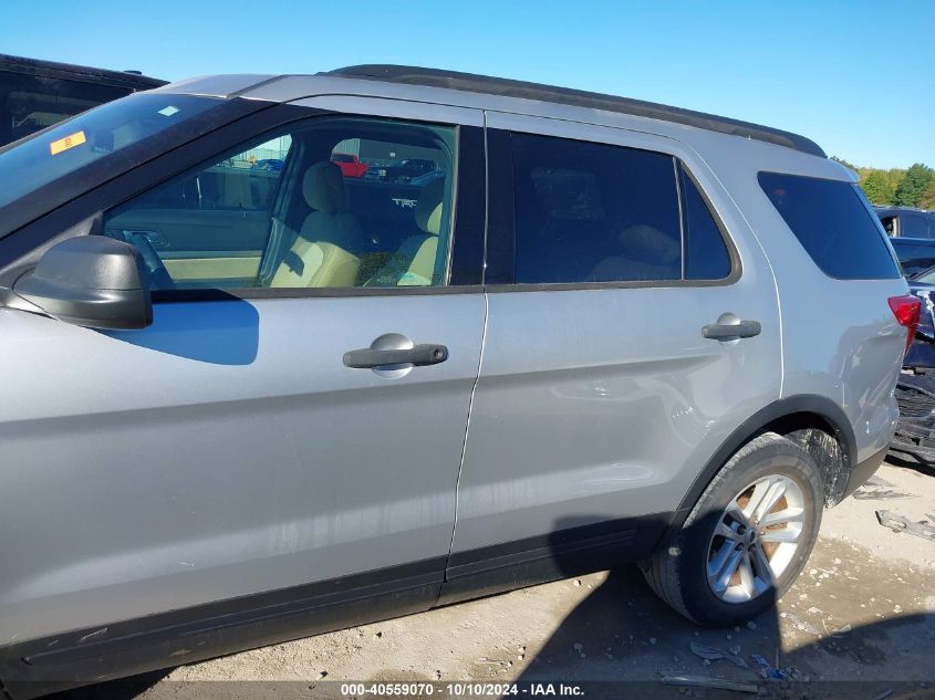 2017 Ford Explorer VIN: 1FM5K8BHXHGD82201 Lot: 40559070