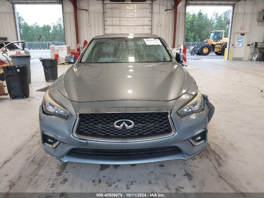 2018 Infiniti Q50 3.0T Luxe VIN: JN1EV7AP3JM591420 Lot: 40559078