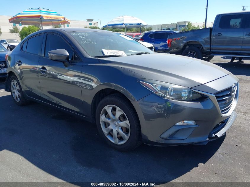 2015 MAZDA MAZDA3 I SPORT - 3MZBM1U77FM163578