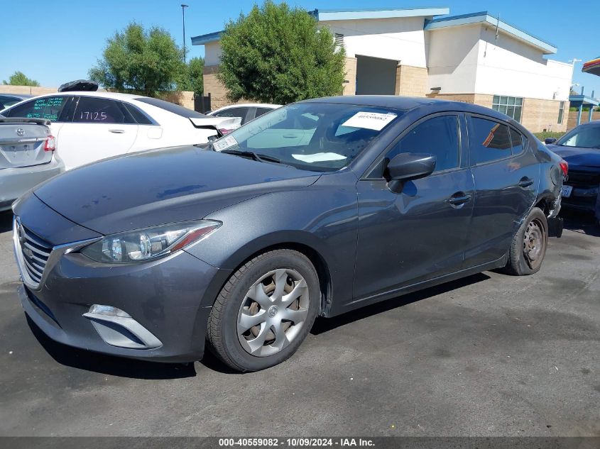 2015 MAZDA MAZDA3 I SPORT - 3MZBM1U77FM163578