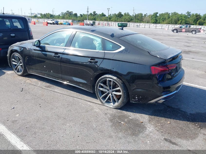 2021 Audi A5 Sportback Premium Plus 45 Tfsi Quattro S Tronic VIN: WAUFACF50MA005157 Lot: 40559083