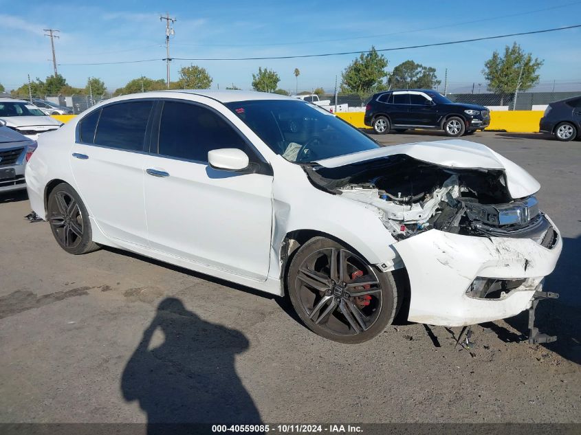 1HGCR2F1XHA103674 2017 Honda Accord Sport Se