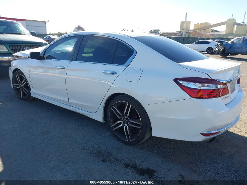 1HGCR2F1XHA103674 2017 Honda Accord Sport Se