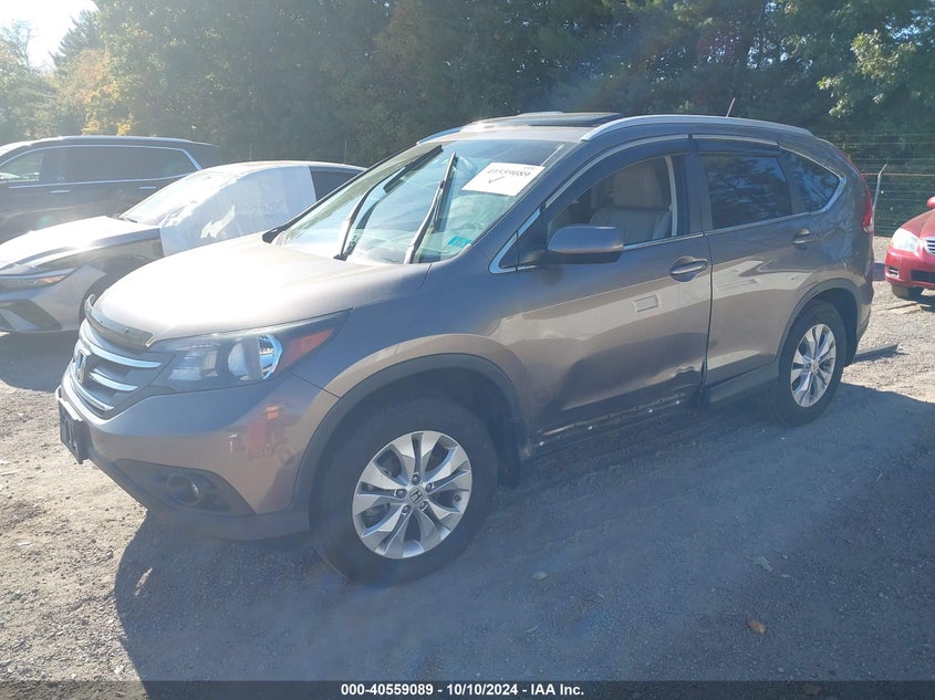 2013 HONDA CR-V EX-L - 5J6RM4H71DL082906