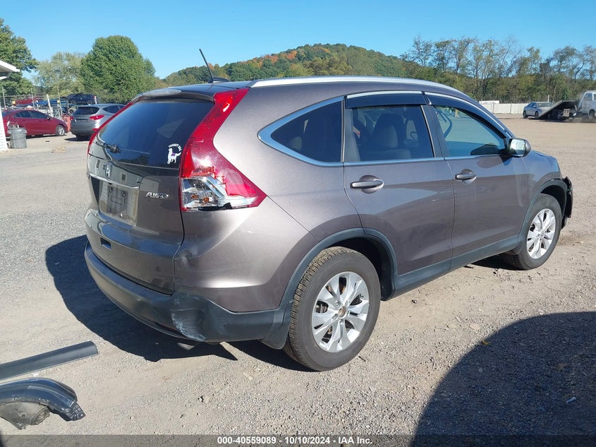 2013 HONDA CR-V EX-L - 5J6RM4H71DL082906