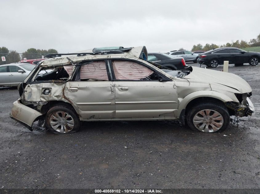 2008 Subaru Outback 3.0R Ll Bean VIN: 4S4BP86C784330772 Lot: 40559102