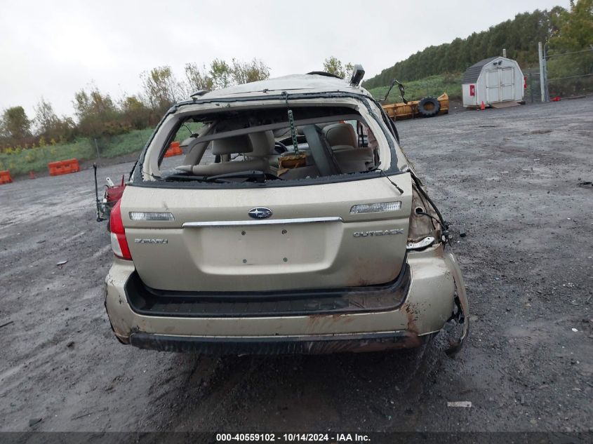 2008 Subaru Outback 3.0R Ll Bean VIN: 4S4BP86C784330772 Lot: 40559102