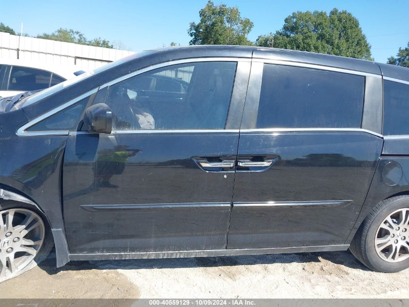 5FNRL5H69CB003666 2012 Honda Odyssey Ex-L