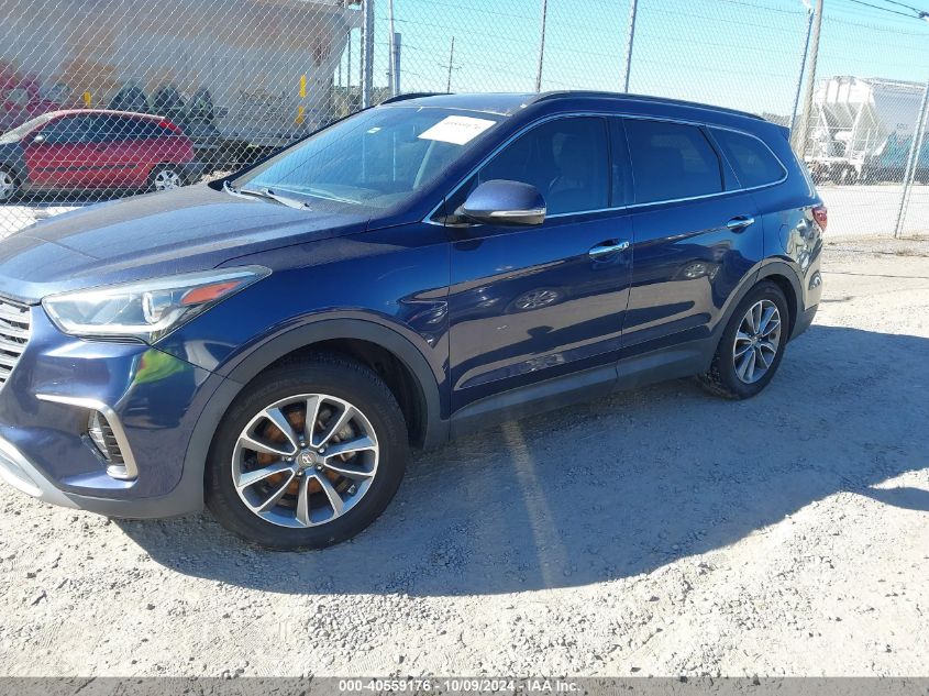 KM8SN4HF0HU237579 2017 HYUNDAI SANTA FE - Image 2