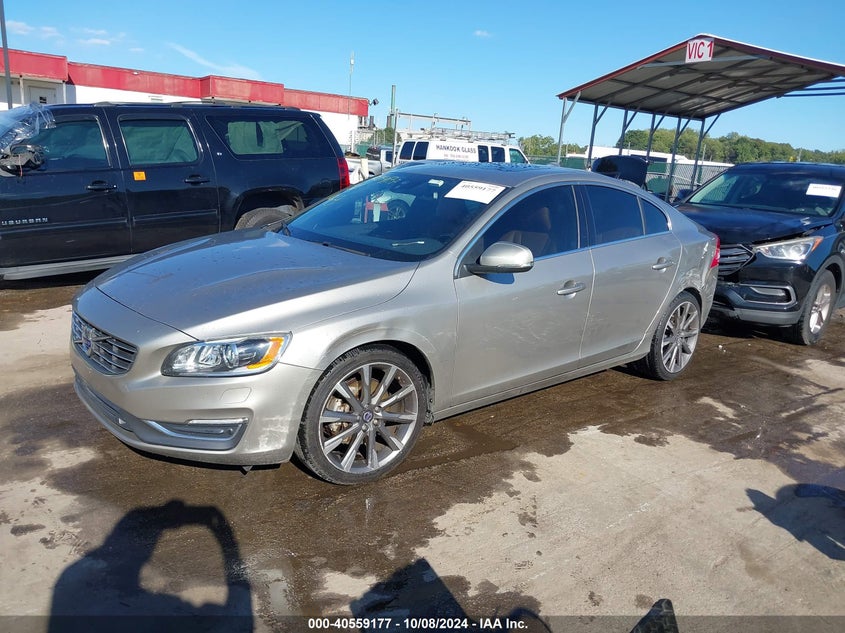 2015 VOLVO S60 T5 PREMIER PLUS - YV1612TC1F2318077