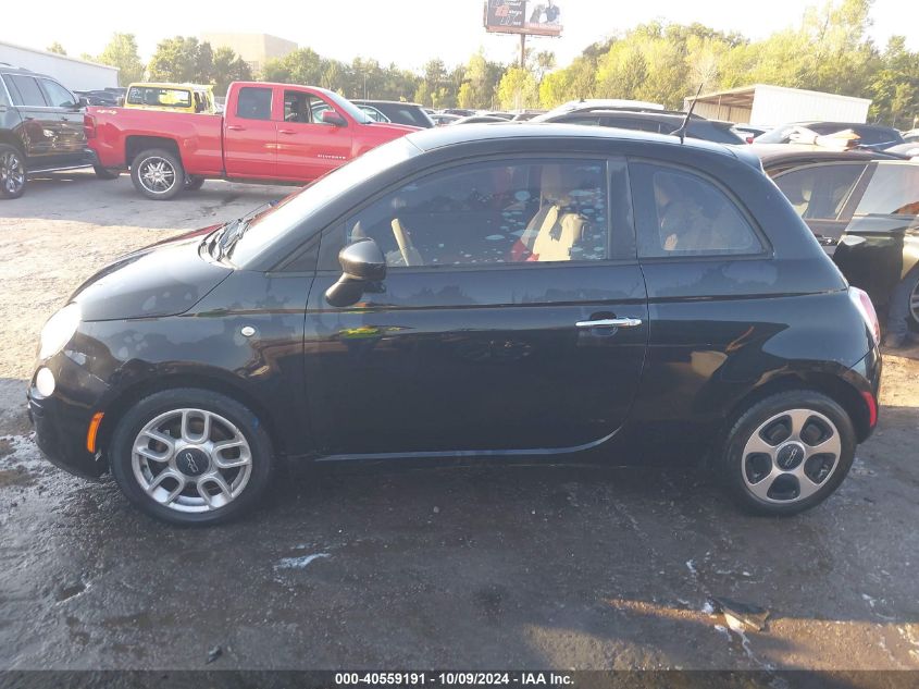 2012 Fiat 500 Pop VIN: 3C3CFFAR1CT383552 Lot: 40559191