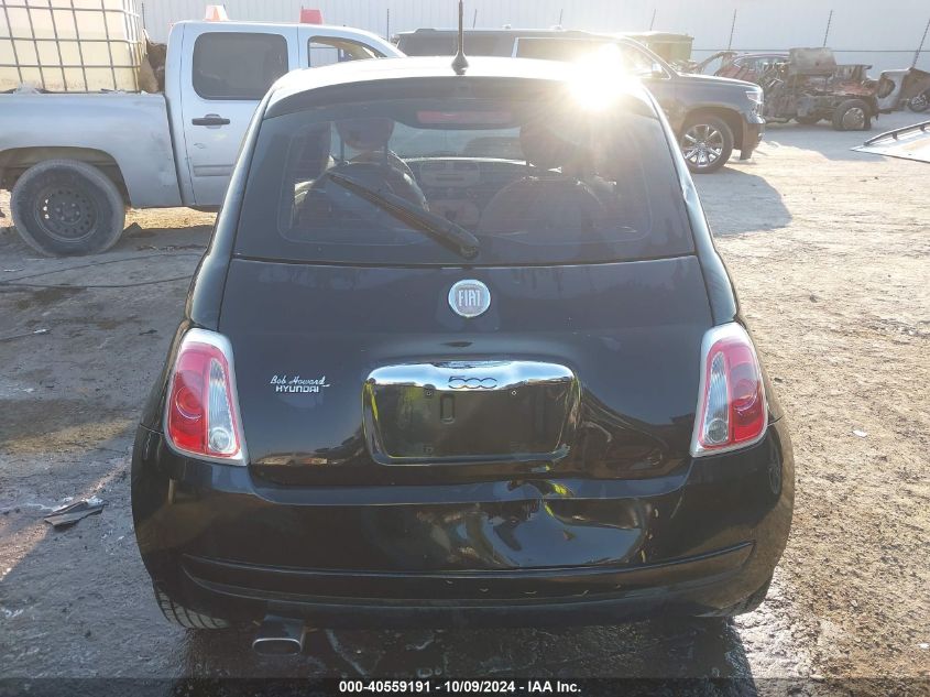 2012 Fiat 500 Pop VIN: 3C3CFFAR1CT383552 Lot: 40559191