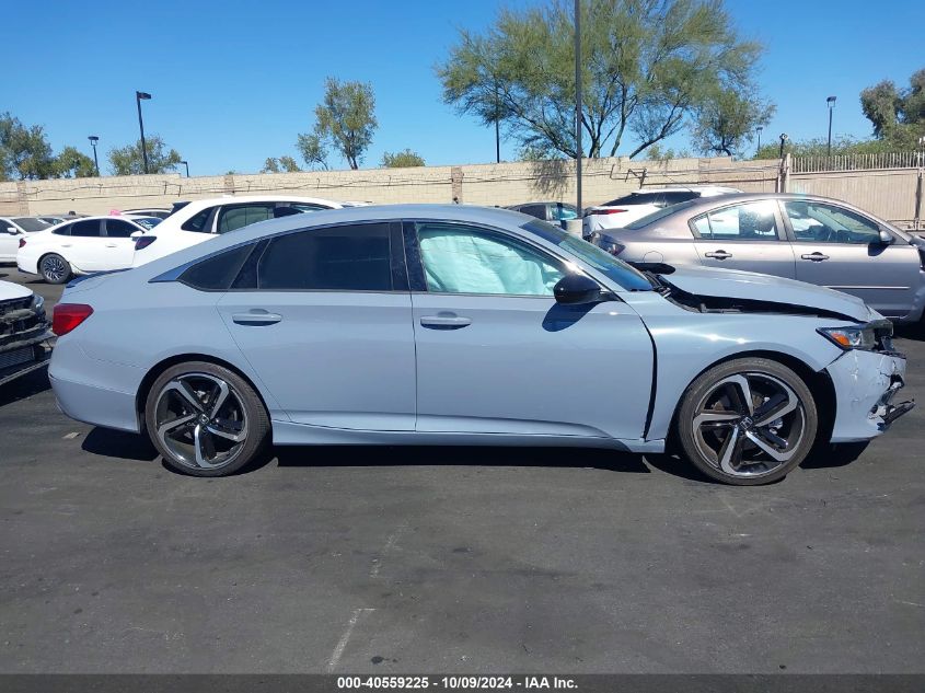 2022 Honda Accord Sport Se VIN: 1HGCV1F42NA119802 Lot: 40559225