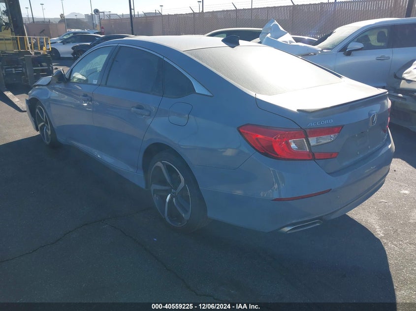 VIN 1HGCV1F42NA119802 2022 HONDA ACCORD SPORT SPECIAL EDITION