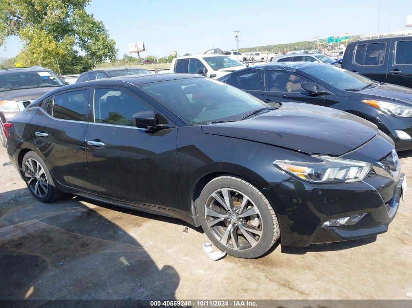 2017 Nissan Maxima 3.5 S VIN: 1N4AA6AP8HC423327 Lot: 40559240